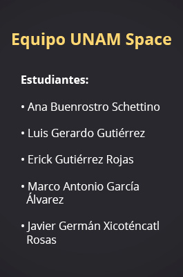 unam nasa