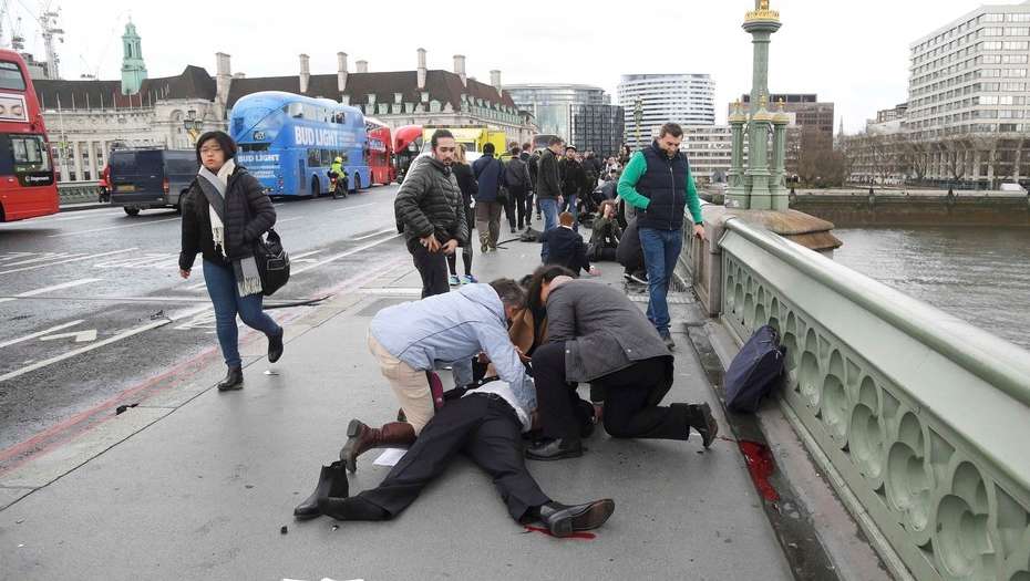 Tiroteo en Londres frente al Parlamento 