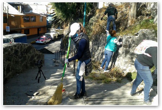 Realiza Tlalpan jornada de trabajo comunitario en Isidro Fabela