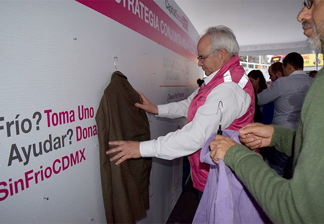 Se suma SEDESO a iniciativa #SinFrioCDMX promovida desde la sociedad civil