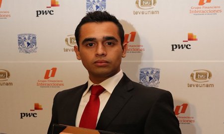 OBTIENE ESTUDIANTE POLITÃ‰CNICO PREMIO EN FINANZAS 