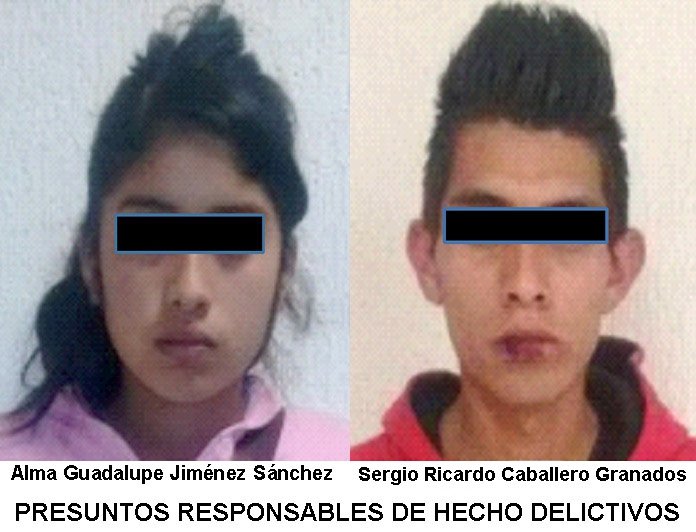CONSIGNA PGJDF A PAREJA POR PRESUNTO ROBO DE TAXI