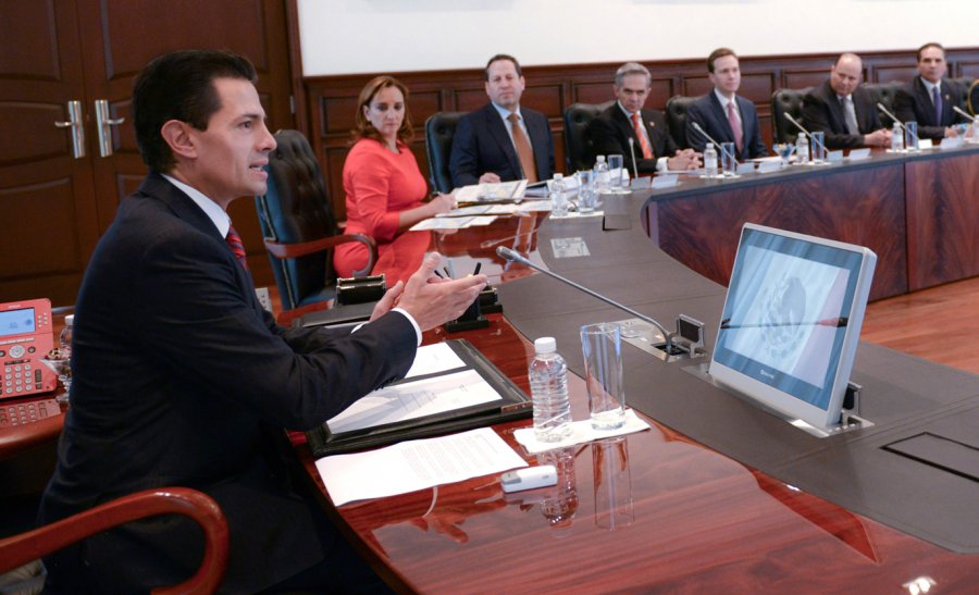 Supervisa el Presidente Enrique Peña Nieto la preparación de la visita de S.S. El Papa Francisco