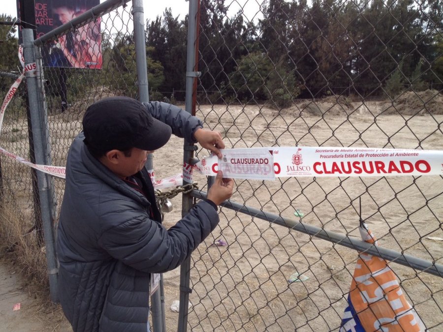 PROEPA realiza clausura preventiva en predio contiguo al Bosque Los Colomos