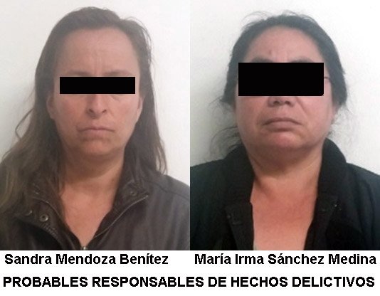 EN COMBATE AL NARCOMENUDEO PDI DETIENE A DOS MUJERES EN UNA VIVIENDA CATEADA EN GAM