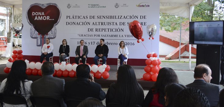 Donar sangre, acto responsable y solidario que salva vidas: SS