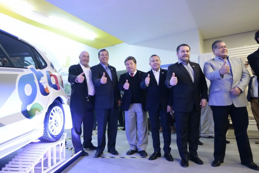 Preside el Gobernador, la presentación del Rally Guanajuato-México 2016.
