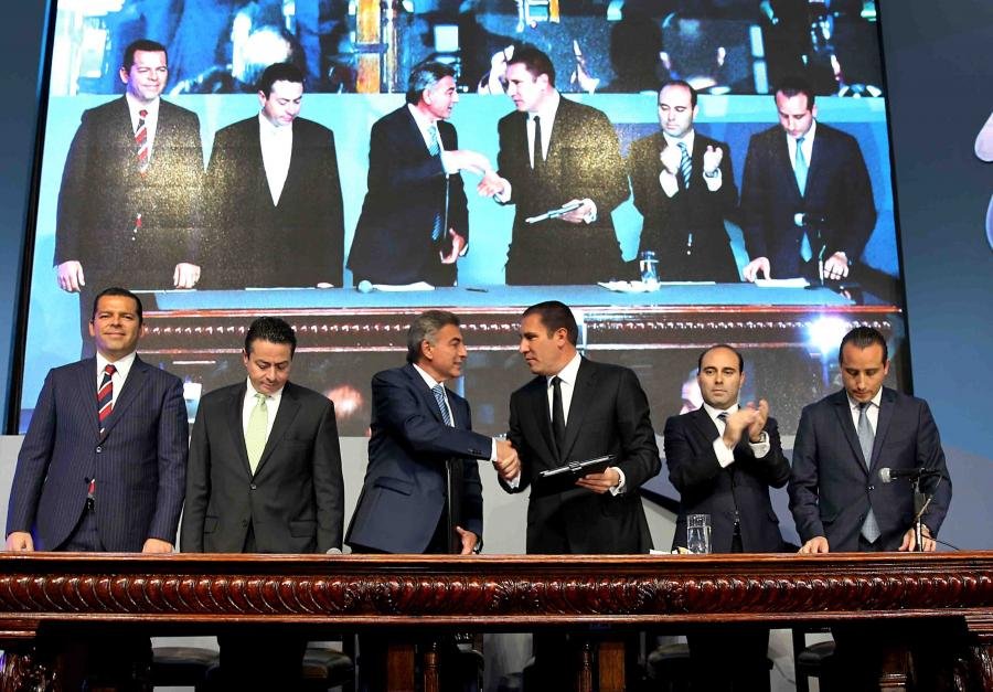 El Gobierno de Puebla y el Ayuntamiento de la Capital firman convenio en materia de seguridad