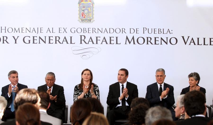 Rafael Moreno Valle encabeza homenaje al Doctor y General Rafael Moreno Valle