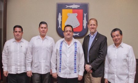 Toma nota Consulado General de Estados Unidos de los avances en seguridad de Baja California Sur