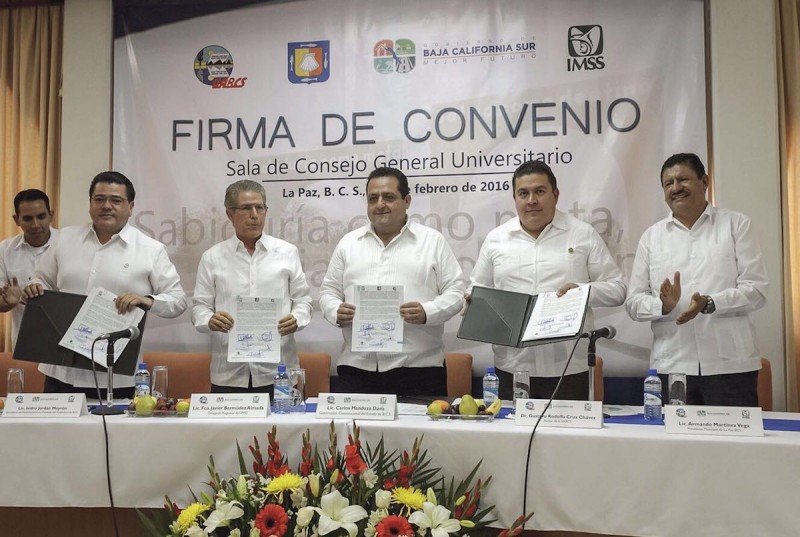 Mejores condiciones laborales para trabajadores y académicos de la UABCS: Carlos Mendoza