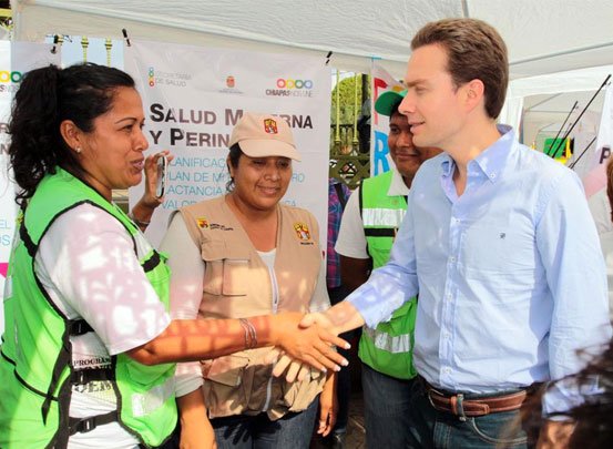 En Tuxtla Chico se modernizan y fortalecen los servicios municipales: Manuel Velasco