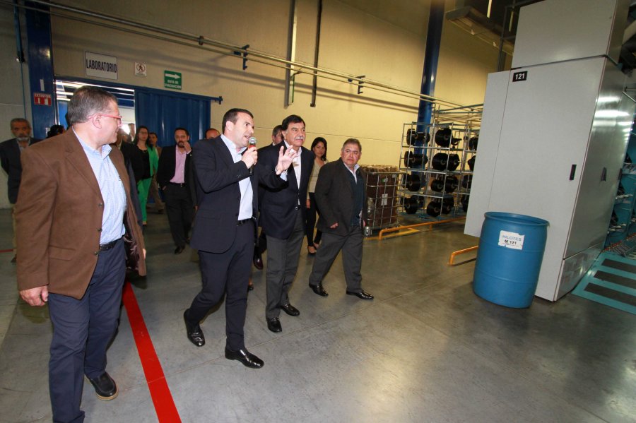 INAUGURA MGZ AMPLIACIÓN DE LA EMPRESA ANTEXTEXTIL