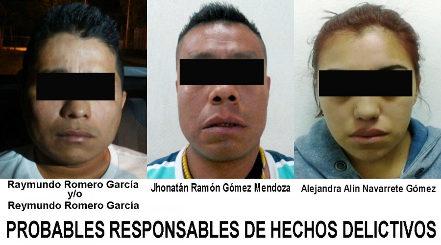REAPREHENDE POLICÍA DE INVESTIGACIÓN A TRES PERSONAS ACUSADAS DE ASESINAR A UN HOMBRE
