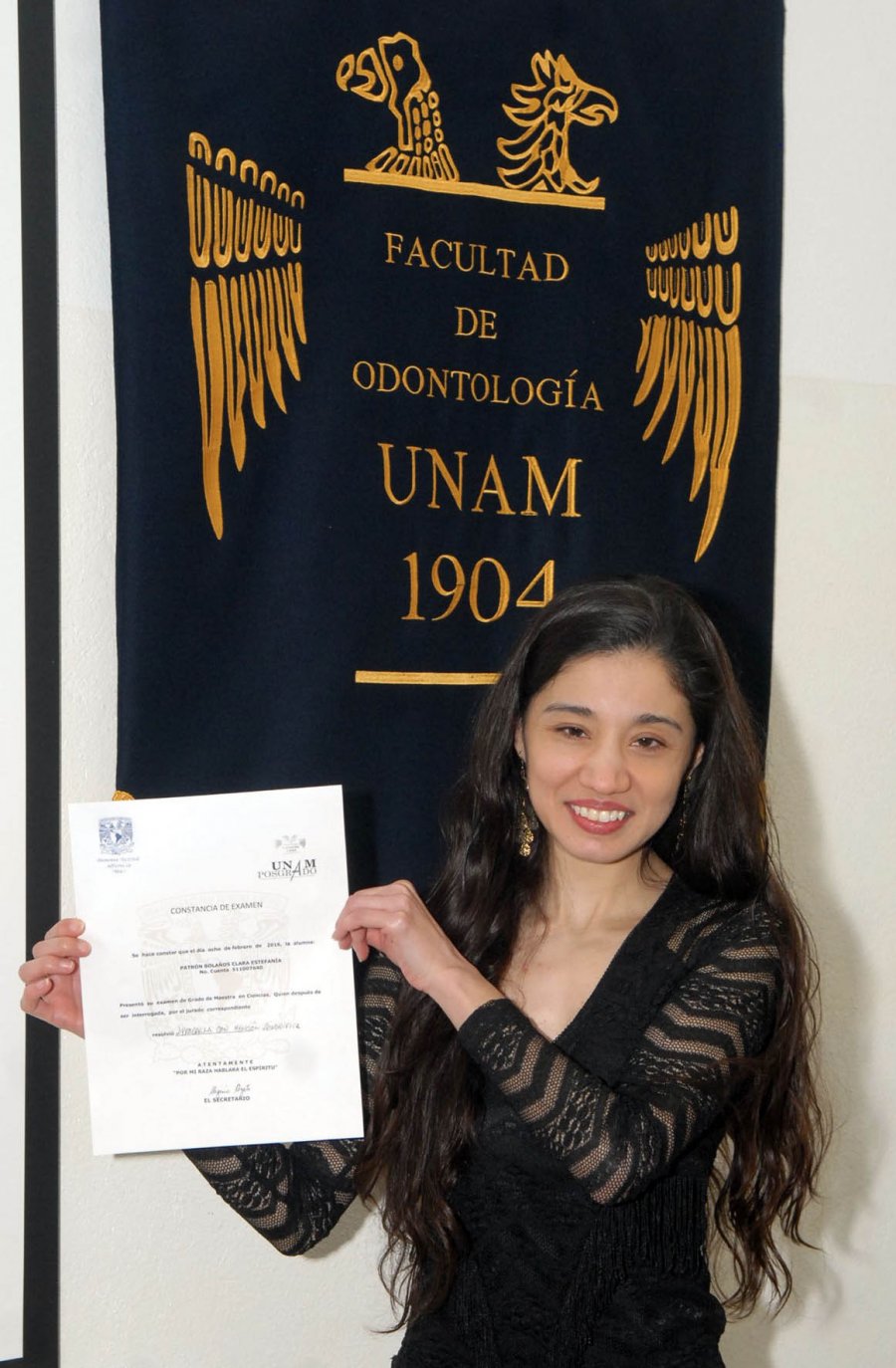 SE GRADÚA PRIMERA ESTUDIANTE DE MAESTRÍA DE LA ENES LEÓN DE LA UNAM