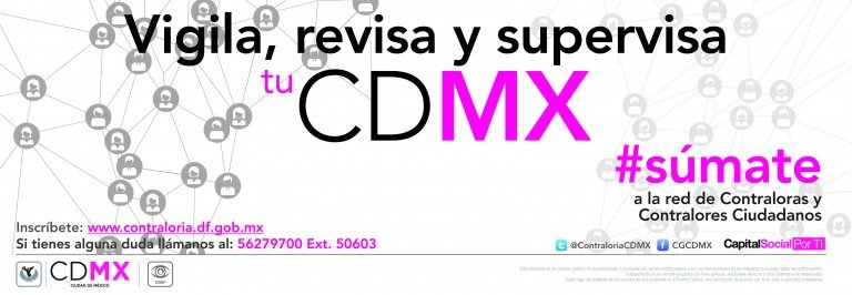 Convocatoria para participar como Contralora o Contralor Ciudadano 2016