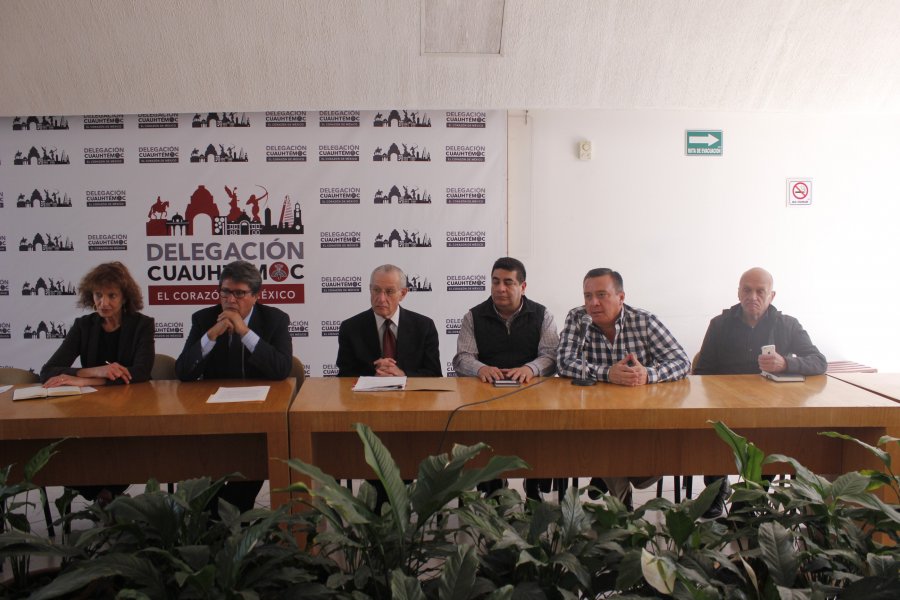 Delegación Cuauhtémoc y Autoridad del Centro Histórico presentan plan de recolección de residuos