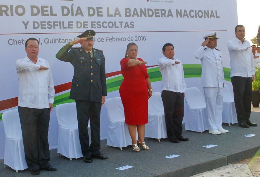GOBIERNO DEL ESTADO CONMEMORA EL 195 ANIVERSARIO DEL DÍA DE LA BANDERA NACIONAL MEXICANA
