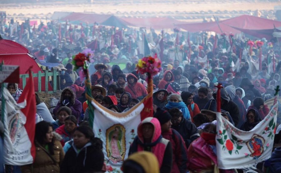 Implementa SSP_CDMX operativo por la LXXVII peregrinación anual a pie, de Toluca al Tepeyac.