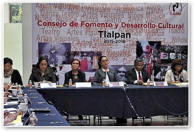 Asesora comunidad artística proyectos culturales en Tlalpan