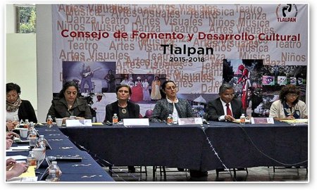 Asesora comunidad artÃ­stica proyectos culturales en Tlalpan