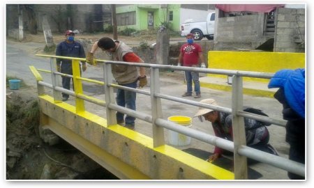 Limpia Tlalpan calles del pueblo la Magdalena Petlacalco