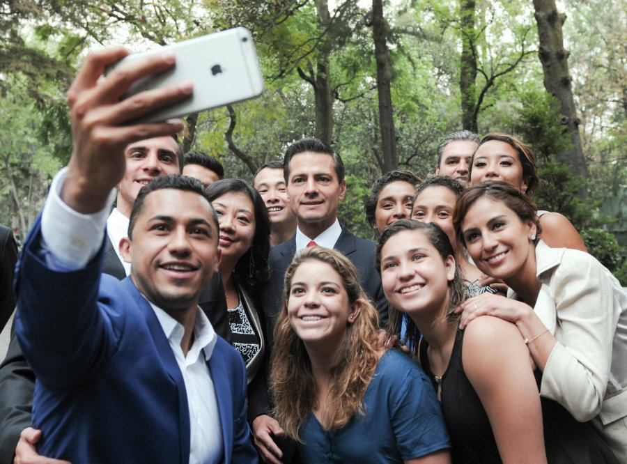 El Presidente Enrique Peña Nieto convivió con la Selección de Clavados