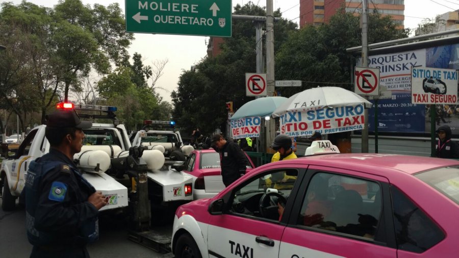 Aplica SEMOVI 71 sanciones en operativo a transporte público en Polanco