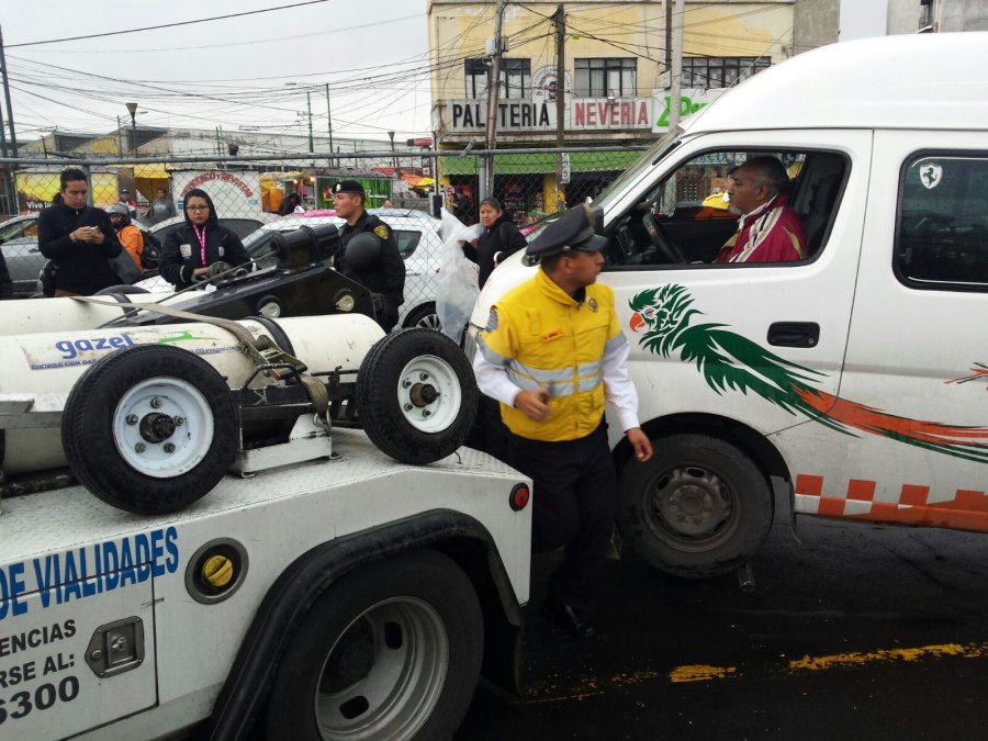 Realiza SEMOVI operativo en la CETRAM Martín Carrera