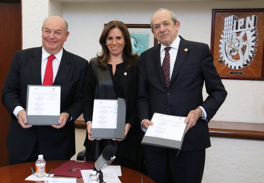 FIRMA IPN CONVENIO DE COLABORACIÓN CON EL SISTEMA PÚBLICO DE RADIODIFUSIÓN DEL ESTADO MEXICANO