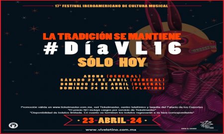 "Recuerda que hoy es el DÃ­a Vive" "Â¿Ya tienes Tus boletos?"