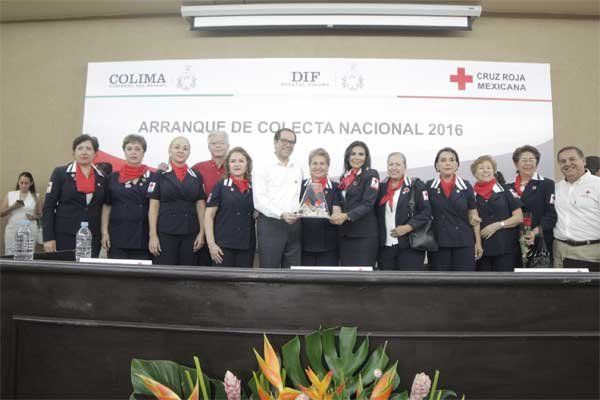 GOBERNADOR DA INICIO A COLECTA ANUAL DE LA CRUZ ROJA