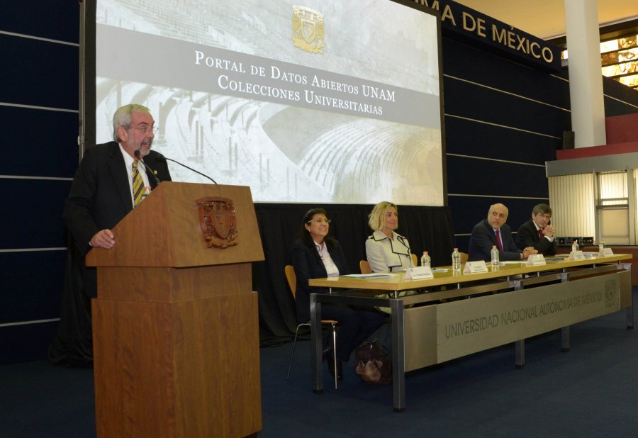 PRESENTA LA UNAM EL PORTAL DE DATOS ABIERTOS, COLECCIONES UNIVERSITARIAS
