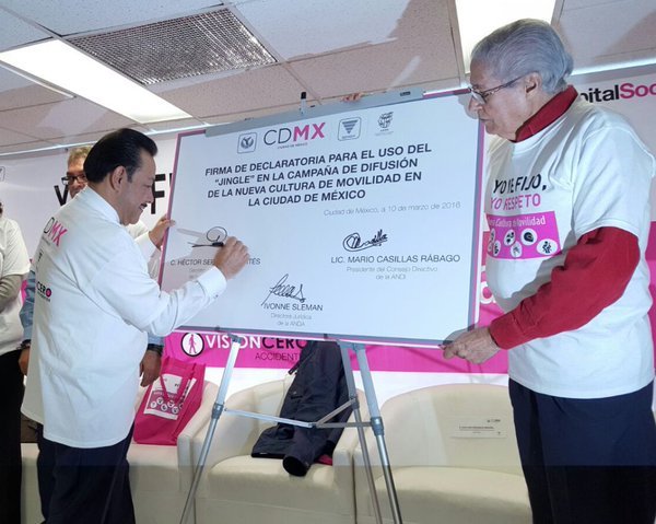 La SEMOVI lanza campaña #YoMeFijoYoRespeto para fomentar una nueva cultura de movilidad en la CDMX