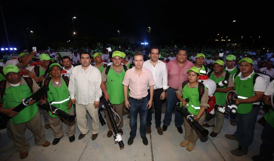 Encabeza MVC arranque de la Jornada Nacional contra el Zika, Dengue y Chikungunya