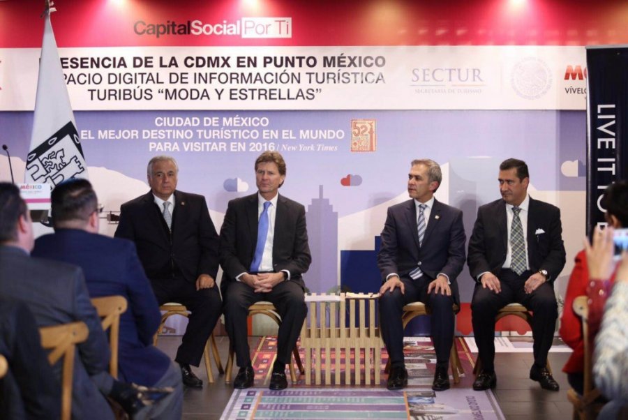 Impulsa Jefe de Gobierno turismo con innovación tecnológica
