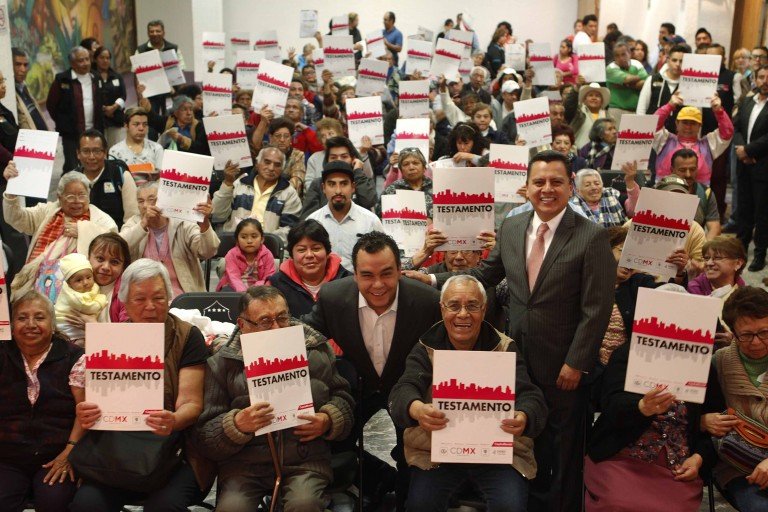 Convoca Gobierno de CDMX a realizar testamento