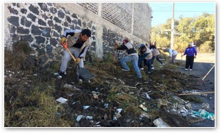 Recolectan mÃ¡s de 200 toneladas de desechos en colonias de Tlalpan
