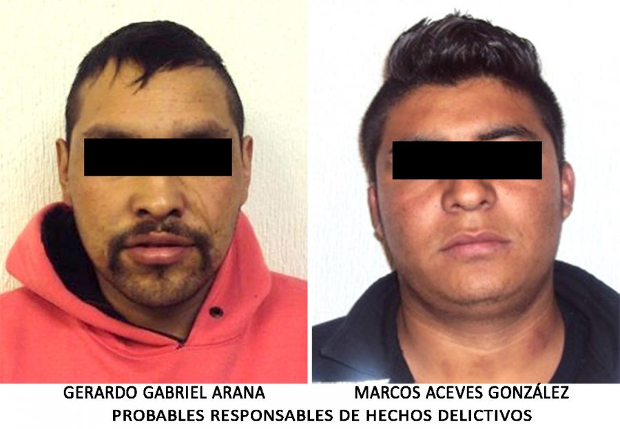 CONSIGNA PGJ CAPITALINA A DOS PRESUNTOS IMPLICADOS EN ROBO DE CABLES DE UNA COMPAÑÍA TELEFÓNICA