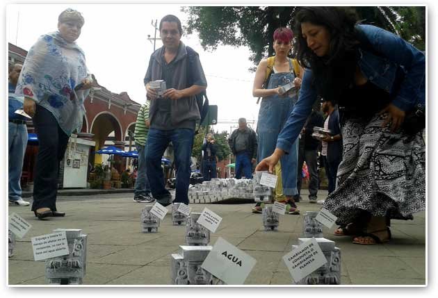 Amplia jornada cultural educativa y artística en defensa y Contra la privatización del agua