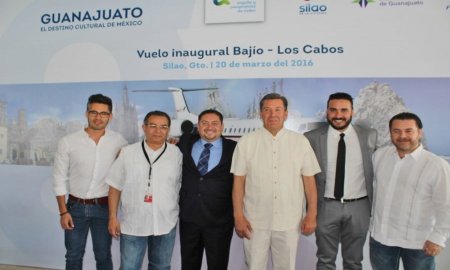 Se unen El BajÃ­o y Los Cabos con AÃ©reo Calafia.