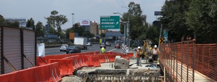Por 8 meses cerrarán la circulación en Barranca del Muerto