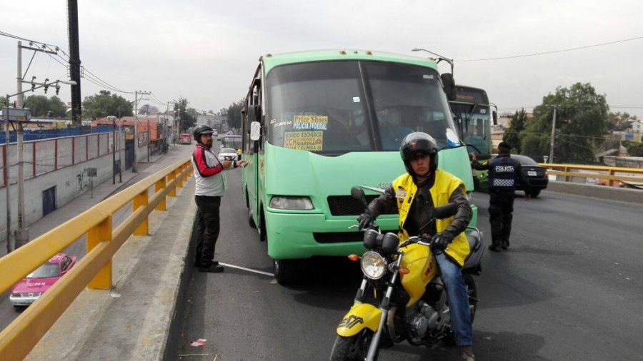 LA SEMOVI REMITE E INMOVILIZA UNIDADES DE TRANSPORTE PUBLICO EN IZTAPALAPA Y CUAUHTÉMOC
