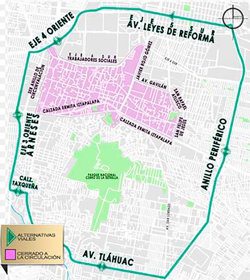 INDICACIONES VIALES PARA MANTENER UN AMBIENTE DE PAZ DURANTE LA CELEBRACIÓN DE SEMANA SANTA