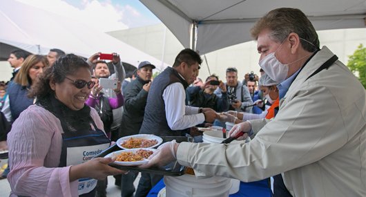 GOBIERNO DEL ESTADO HA ENTREGADO 650 MIL RACIONES DE ALIMENTO EN COMEDORES COMUNITARIOS DE TIJUANA