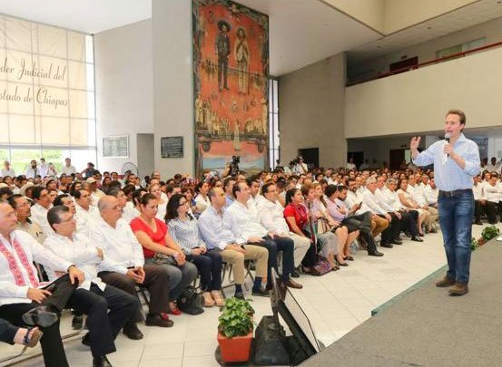 Cumple Chiapas con Nuevo Sistema de Justicia Penal antes del plazo constitucional