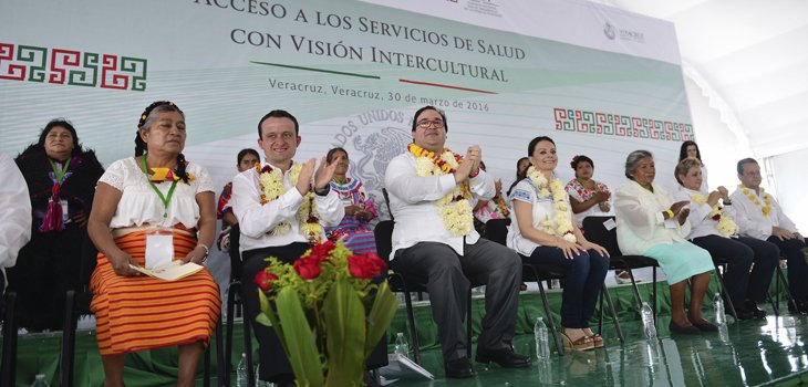 Desde Veracruz, unidad y cohesión por la salud de todos los mexicanos
