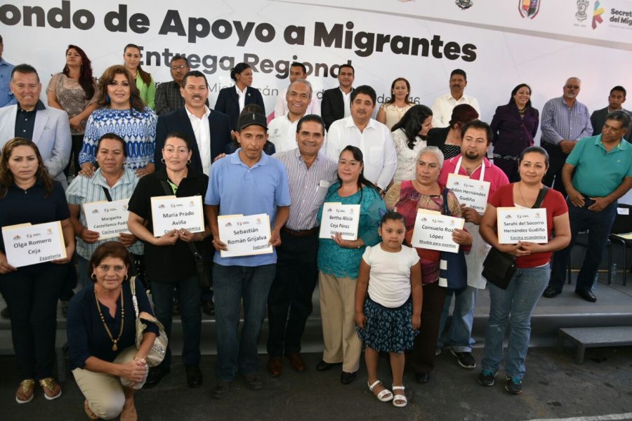 Fondo de Apoyo al Migrante ha generado 6 mil empleos: Silvano Aureoles