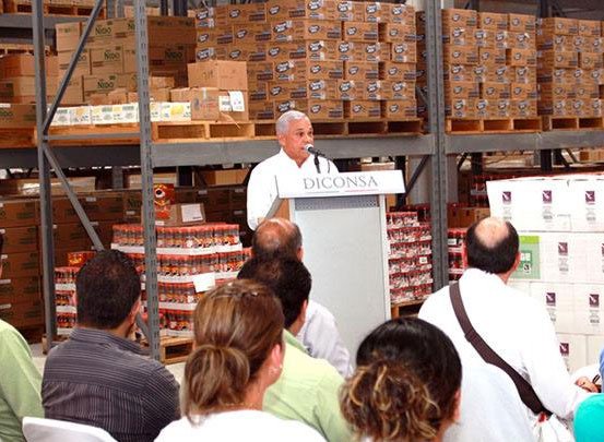 Inauguran almacén central Diconsa en Tuxtla Gutiérrez