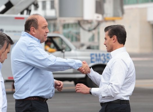 Acompaña Gobernador Rubén Moreira en gira a Presidente Enrique Peña
